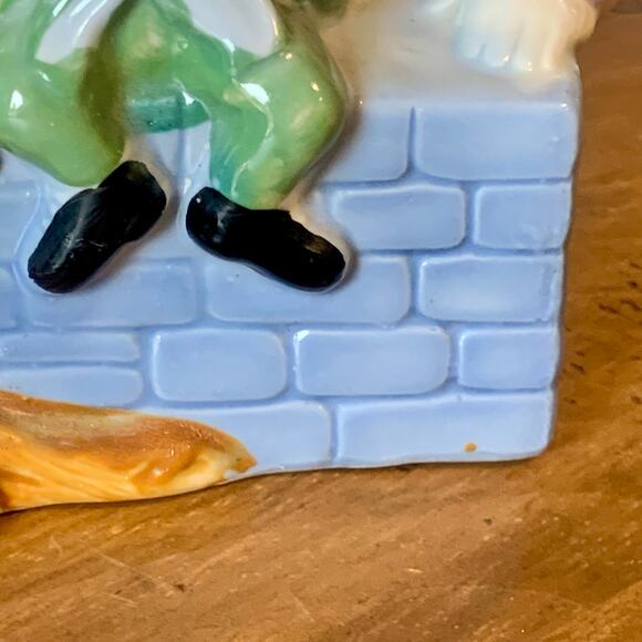 Feitx Porcelain Humpty Dumpty Teapot Vintage Cute Whimsical - Picture 11 of 14